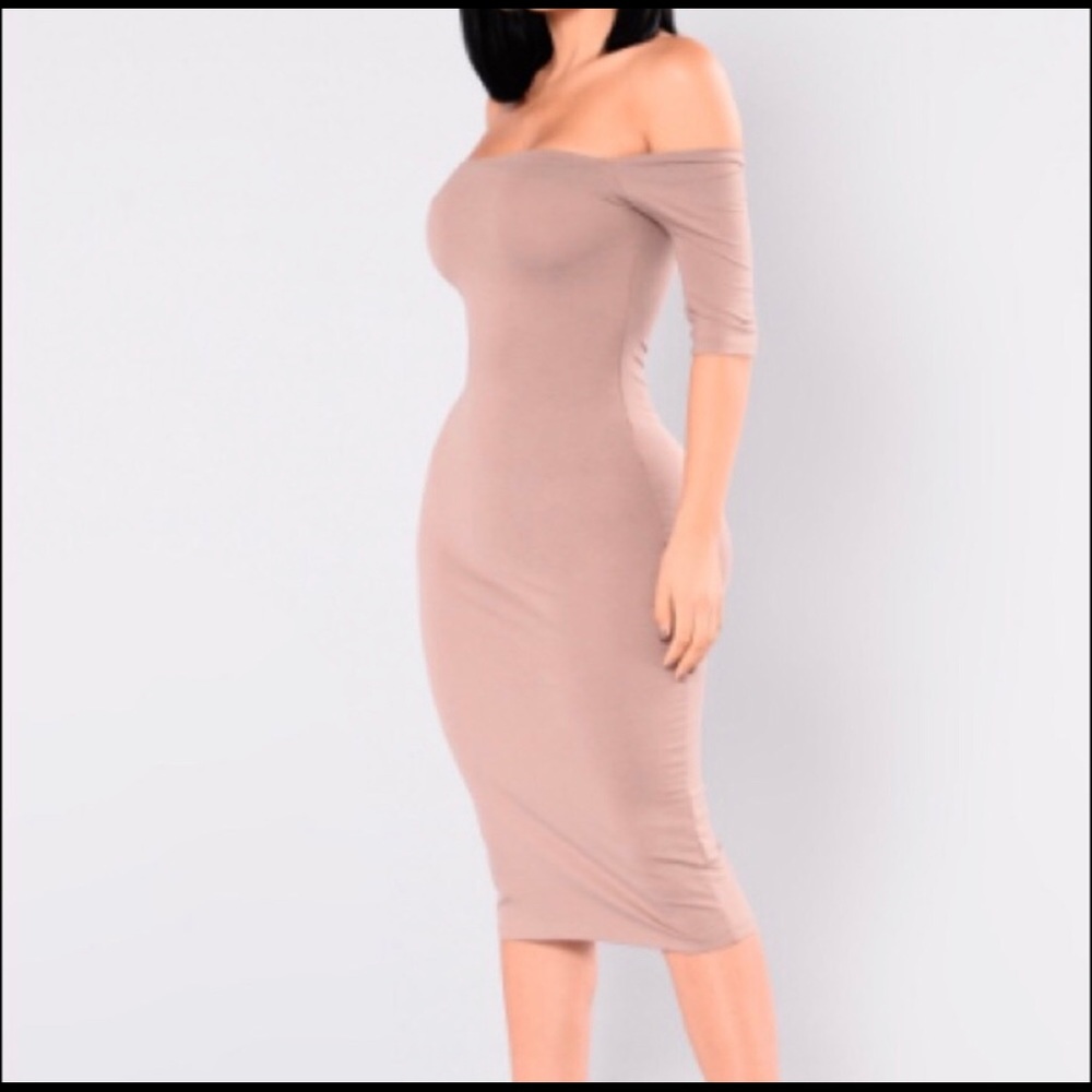 Off the Shoulder Bodycon Dress